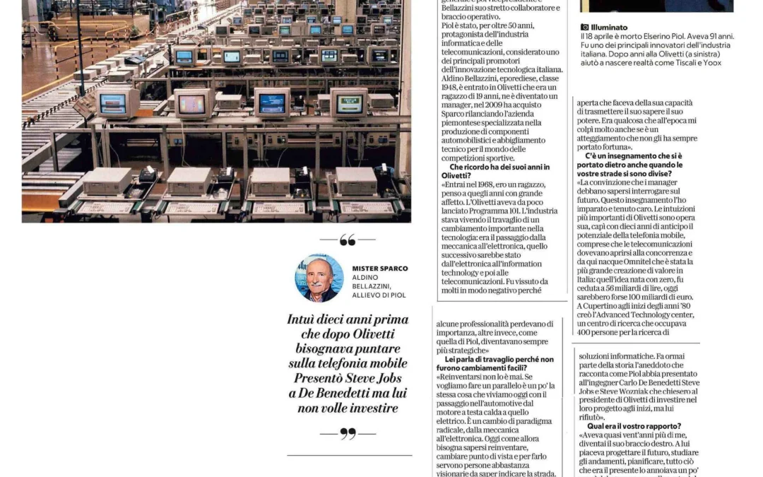 Vi racconto il visionario Elserino Piol