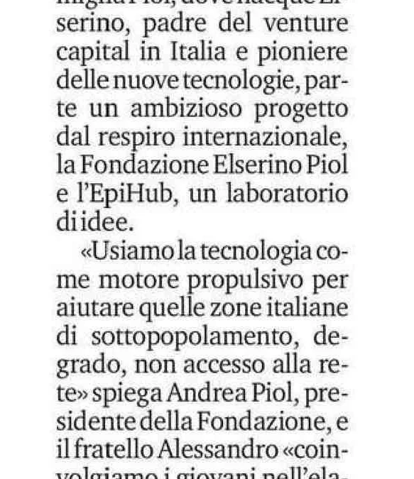 Fondazione Elserino Piol il cuore nel Bellunese